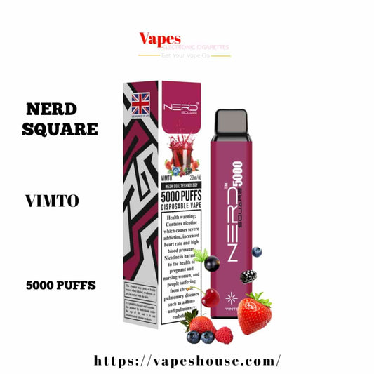 Nerd Square 5000 - Vimto Disposable