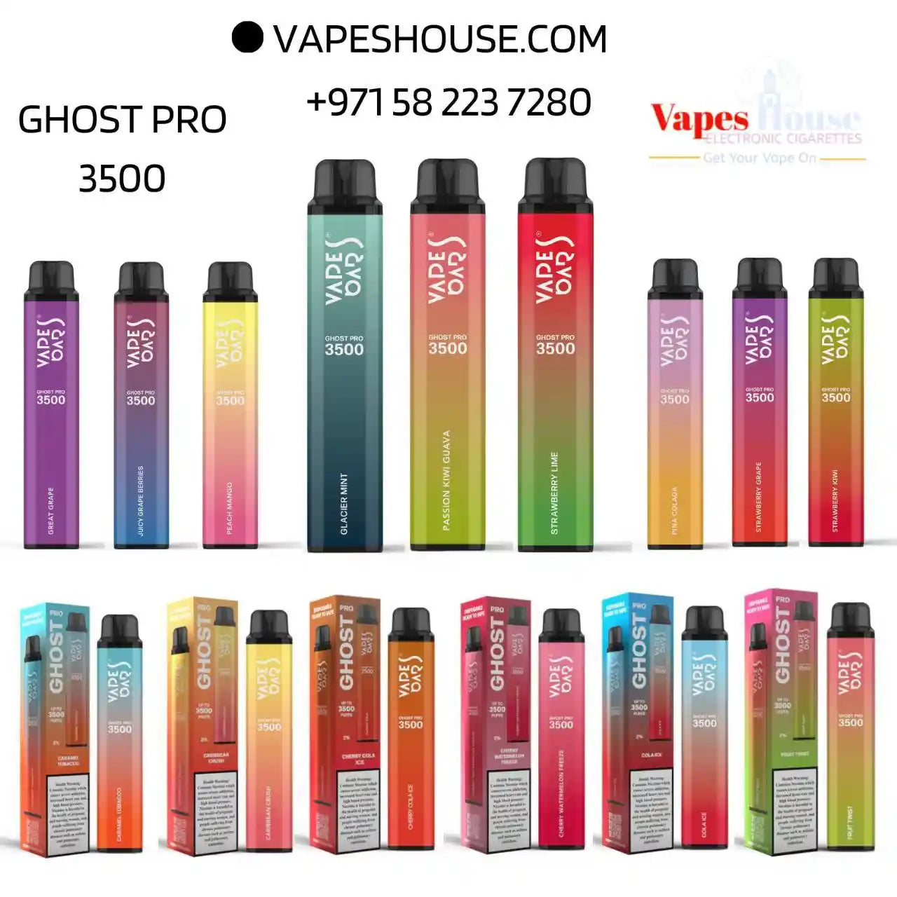 Ghost Pro 3500 Puffs vape