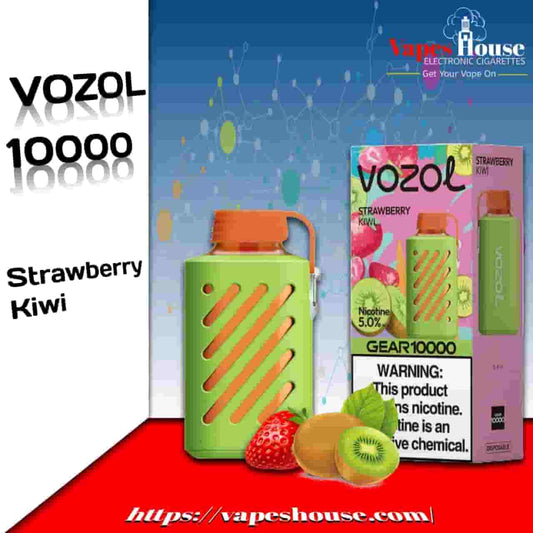 Vozol Gear 10000 Puffs strawberry wiki Disposable Vape